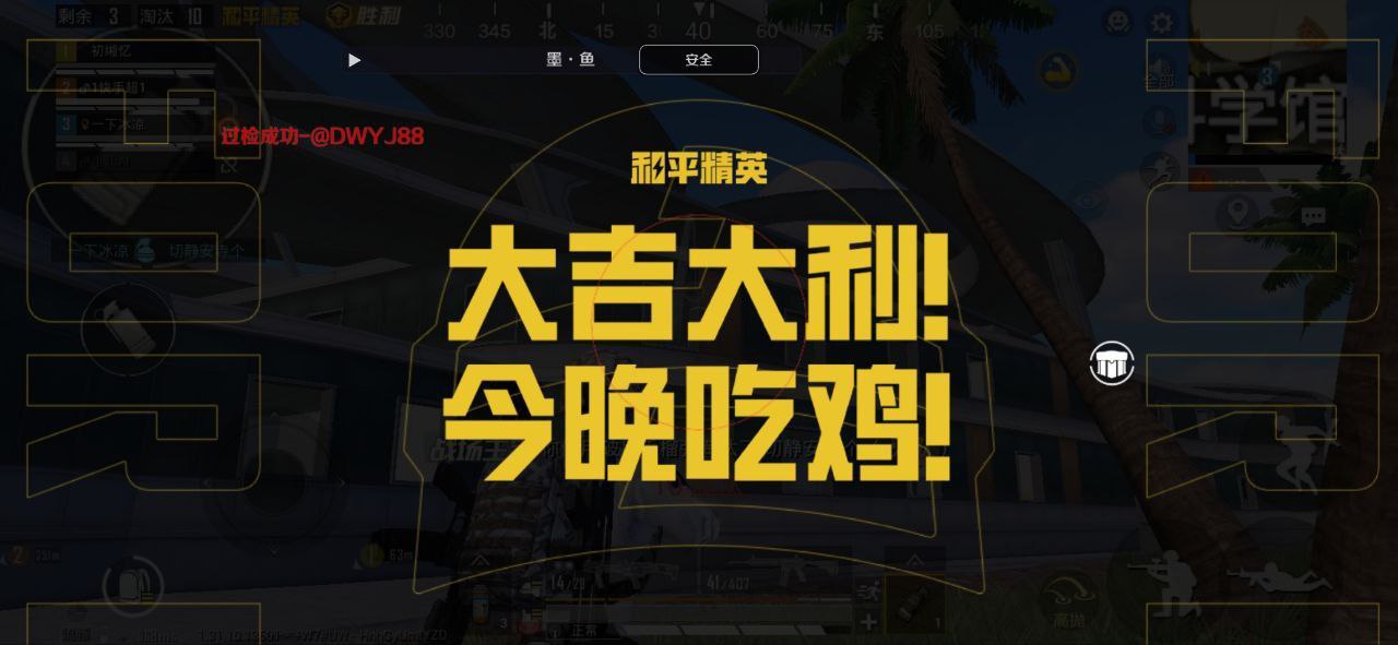 和平精英《敖光》辅助